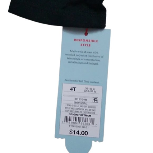 NWT 4T Girls' 'Boo' Top & Candy Corn Leggings Set - Cat & Jack - Picture 4 of 4